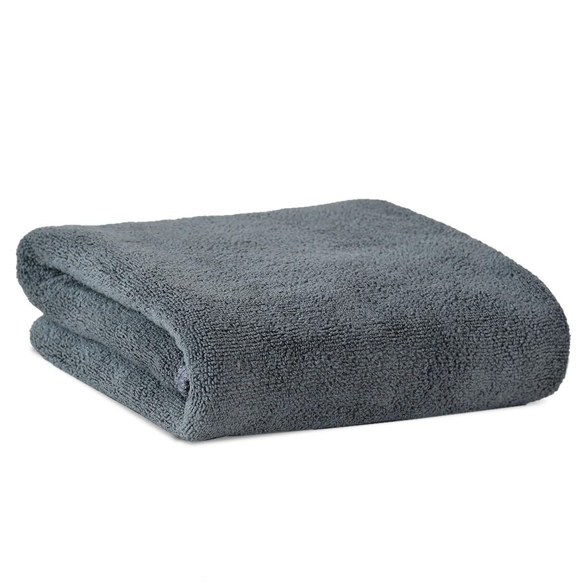 Yellow Weaves Super Soft Microfiber Hand Towels, Gym & Workout Towels 400 Gsm, (Grey) Set Of 1
