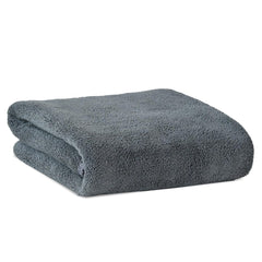 Yellow Weaves Super Soft Microfiber Hand Towels, Gym & Workout Towels 400 Gsm, (Grey) Set Of 1
