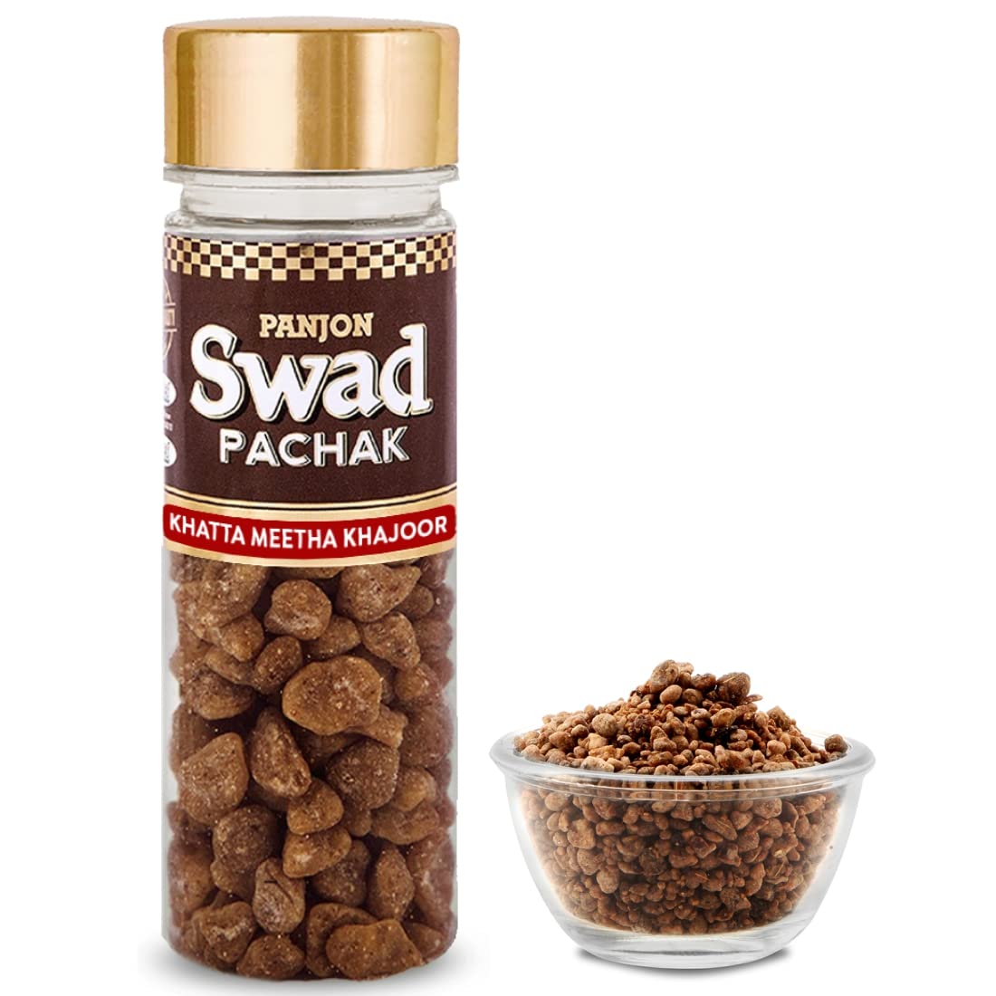Panjon Swad Khatta Meetha Khajoor Mukhwas 130gm, | Digestive Mouth Freshener