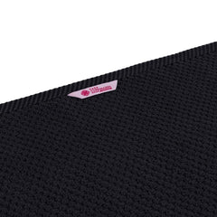 Casa Copenhagen Egyptian Cotton Waffle Large Size Bath Towel 500 Gsm (Black)