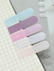 Sticky Flags, Transparent Sticky Note Tabs, 800 Pcs Small Highlighting Strips 300 Pcs - Multicolor