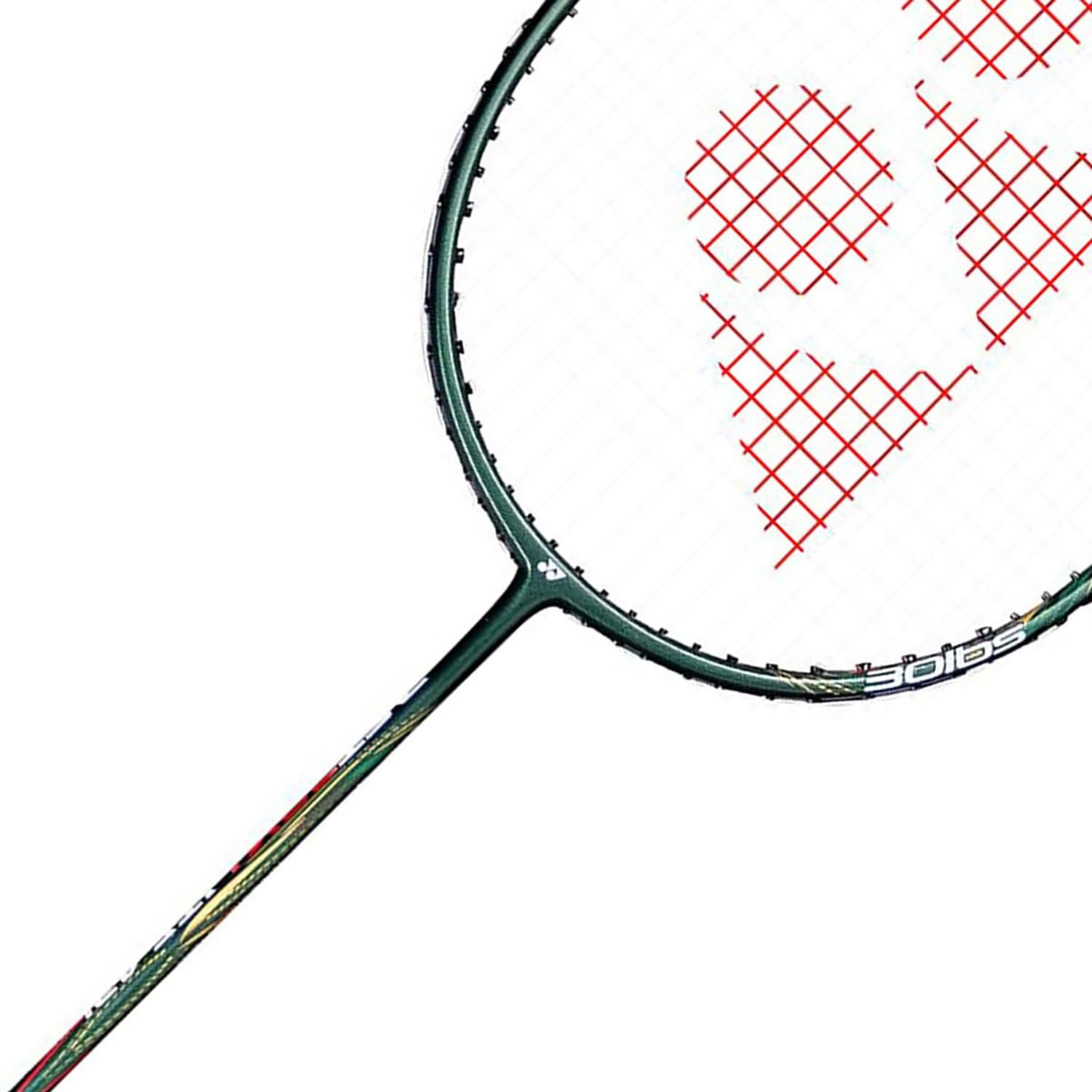 Yonex VOLTRIC LITE 43i Strung Graphite Badminton Racket, For Intermediate Players | 30 Lbs Tension, 5U G4, Colour - Dark Green