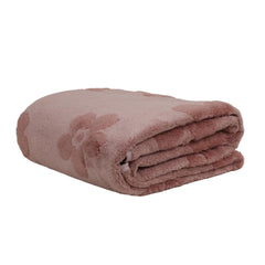 Hanker Ultra Luxury Large Size Plush Bath Towel 500 Gsm | Blossom Super, Very Soft On Skin, Luxurious Fabric, Pure Polyamide Bath Towel (Calm Peach)