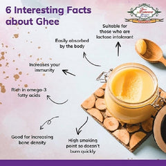 100% Pure Desi Ghee By Shree Balgopal | Rich In Protein & Fiber Healthy Desi Ghee Good For Puja | (1 Litr) 33.8 Ounce | Jar Pack