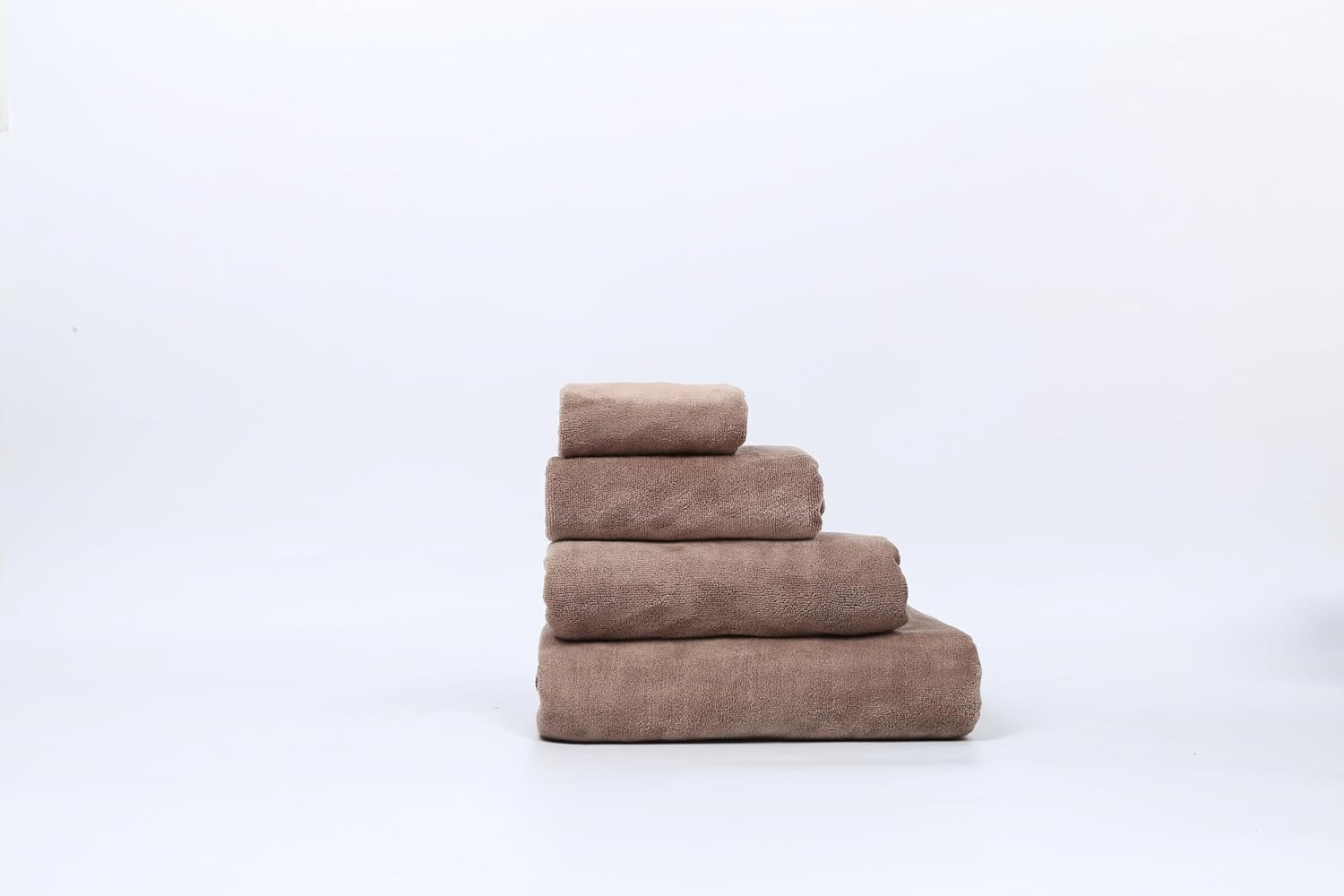 Housse Premium Microfiber Bath Towel 550 Gsm | Extra Large Quick Dry Towels Super Soft Plush | Ultra Absorbent For Home, Swimming, Sports, Travel (Fossil)