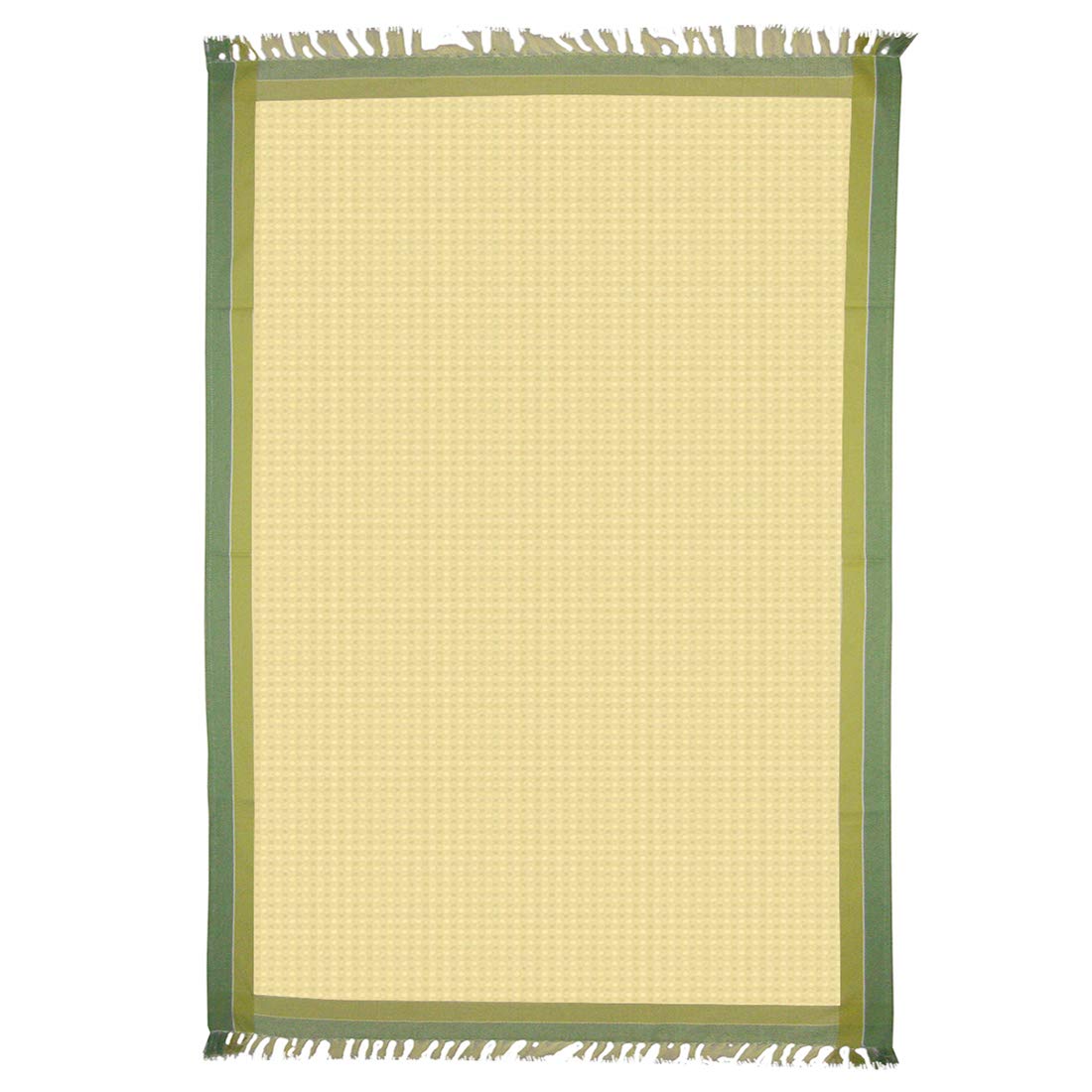 Athom Trendz Living Light Weight Cotton Premium Waffle Border Bath Towel | Pack Of 4