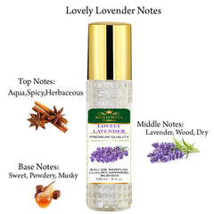 Menjewell Lovely Lavender Eau De Parfum 120ml 4.0 Fl.oz. Women Fragrance | Long Lasting