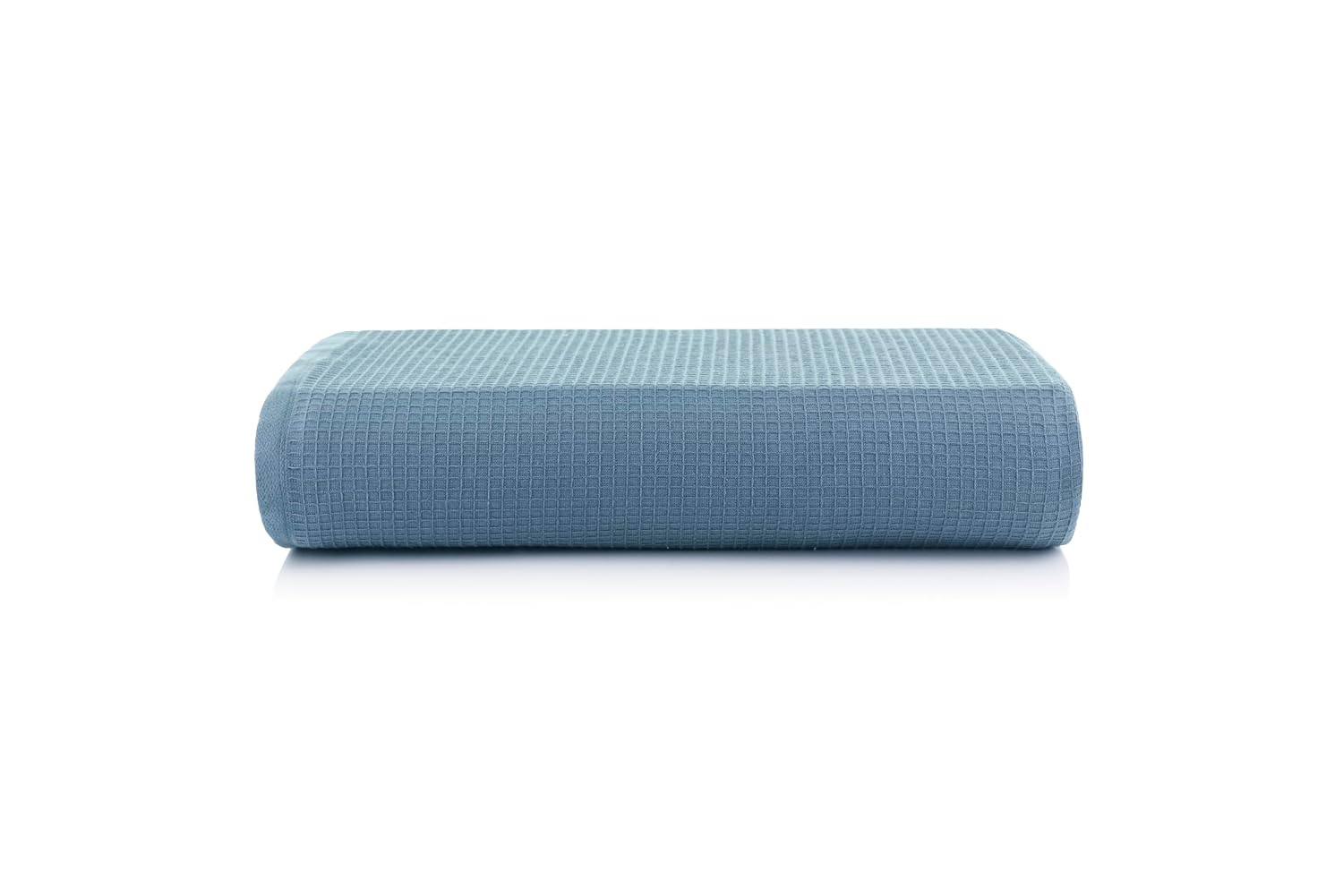 Casa Copenhagen Egyptian Cotton Exotic Hand Towel 400 Gsm (Wf Dusty Blue)- 2 Pcs