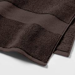 Home Plus Studio 100% Cotton Fade Resistant Bath Towel 1200 Gsm | For Bath Travel, Gym, Beach, Pool & Yoga (Maroon & Brown) - 2 Pcs