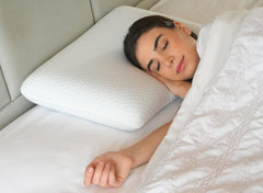 Memory Foam Cervical Pillow, Orthopedic Ultimate Bed Pillow For Sleeping, Standard Size - 23 X 14.5 X 4 Inch | Suitable For Back, Side & Stomach Sleeper, Removable Cover - Pack Of 1