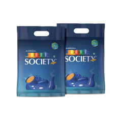 Society Twisted & Curled Leaf Tea - Pack Of 2 X 1 Kg Pouch, 35.2 Ounce Each | Unique Blend Crafted For Chai Lovers Across India - Low Caffeine Chai Patti | Premium Ingredients For Tea Drinker