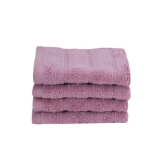 Maspar 100% Cotton Casper Face Towel 700 Gsm (Purple) - 4 Pcs