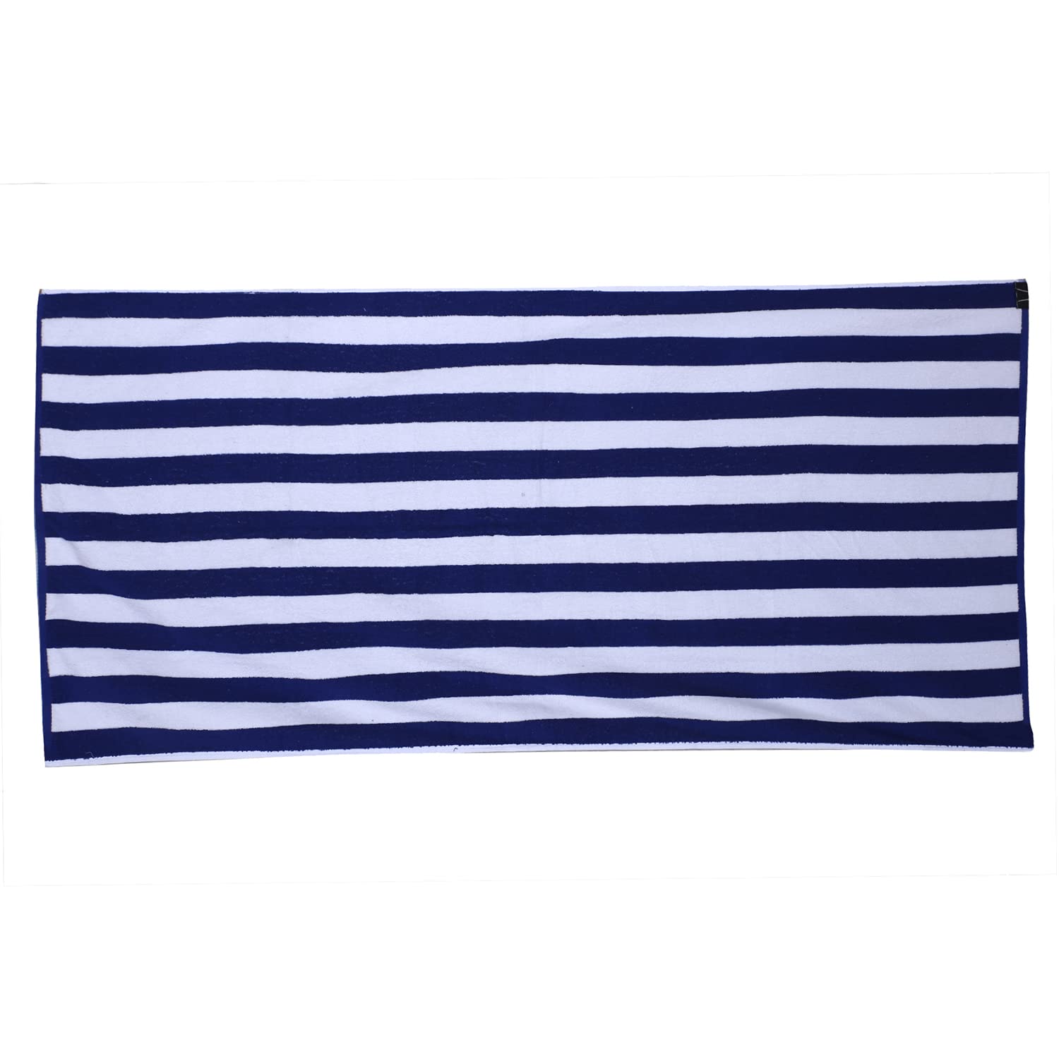 Kuber Industries Cotton Bath Towel 400 Gsm | Super Soft, Quick Absorbent & Anti-Bacterial Gym & Workout Towels - Blue (1 Pieces)