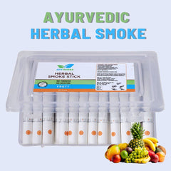 Herbal Cigarette Smokes - Nicotine Free & Tobacco Free Alternative Made Using 100% Ayurvedic Herbs Cigarette 1 Pack Of 25 Sticks