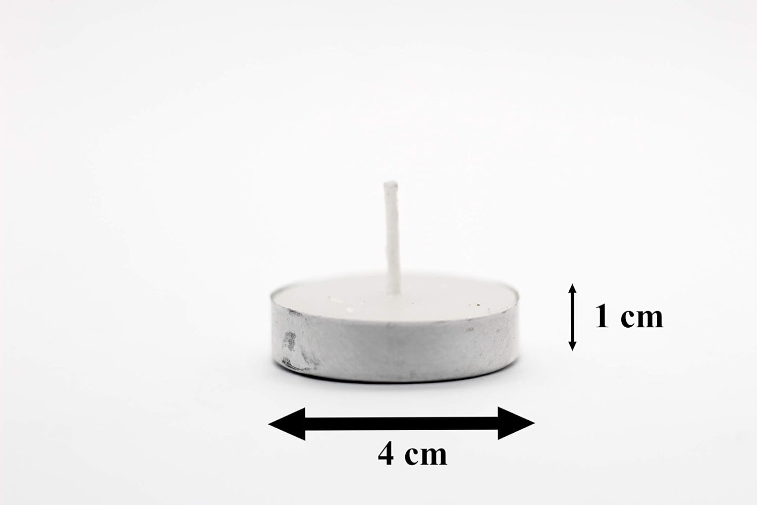 100% PURE WAX SMOKELESS TEALIGHT CANDLES PACK OF 2000 | 3 HOURS BURNING TIME