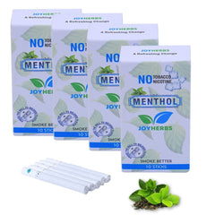 Herbal Cigarettes For Smoking, Mint Flavoured King Size Herbal Smoke Sticks Pack Of 40 - Tobacco Free & Nicotine Free