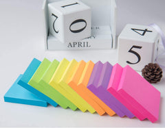 400 Sheets Sticky Notes (5 Mix Colors 80 Sheets Each Color) | Bookmarks Sticks (Pack Of 4)