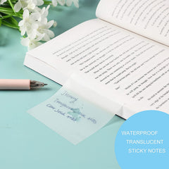 Miramar Roll Over Image To Zoom, Transparent Sticky Notes, Self-Stick Note Pads - Clear, 100 Pcs