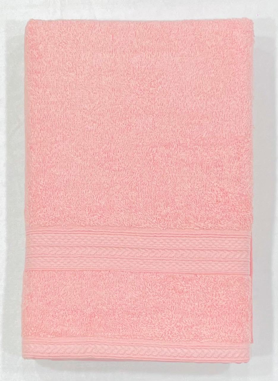 Bombay Dyeing Tulip Small Size Bath Towel 500 Gsm (Peach)