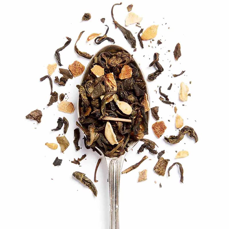 Tea Culture Of The World Refreshing Lemon Honey Green Tea - 16 Tea Bags | Comforting & Refreshing Flavor - Natural Aroma, 100% Whole Leaves, No Dust | High Caffeine