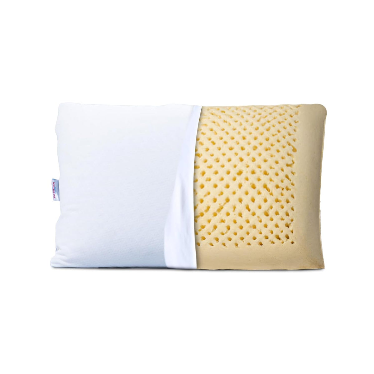 100% Natural Latex, Firm & Thick Pillows For Sleeping - 25.6 X 17.1 X 6.3 Inch | Suitable For Side & Back Sleepers | Floor Pillow, Cooling, Hypoallergenic, Breathable, Comfortable Pillows
