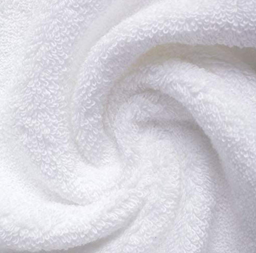 Omaja Home Zero Twist Egyptian Cotton Extra Large Bath Towel 500 Gsm (White)