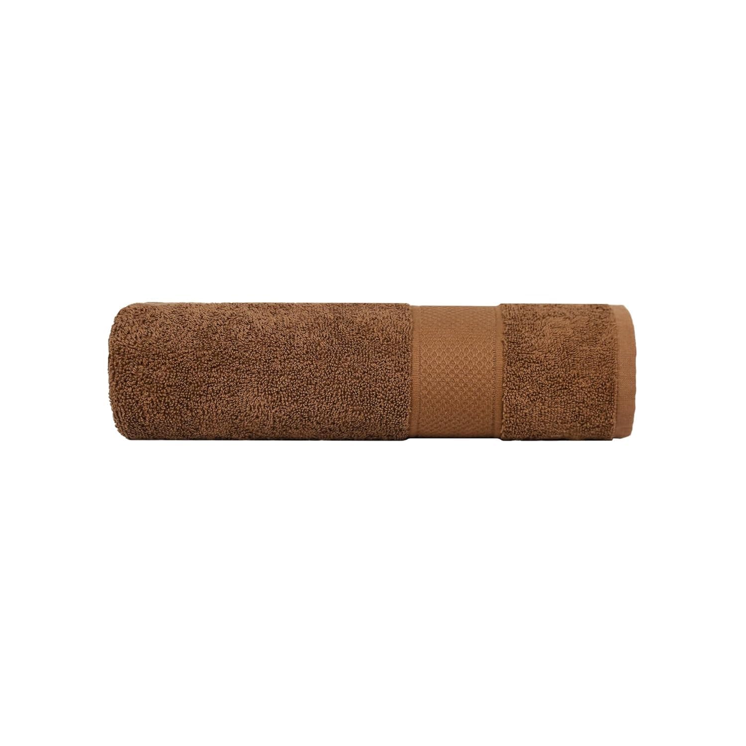 Hanorix 100% Cotton Bath Towels 500 Gsm | Bath Towels Large Size Soft & Absorbent Bath Towel (Brown)