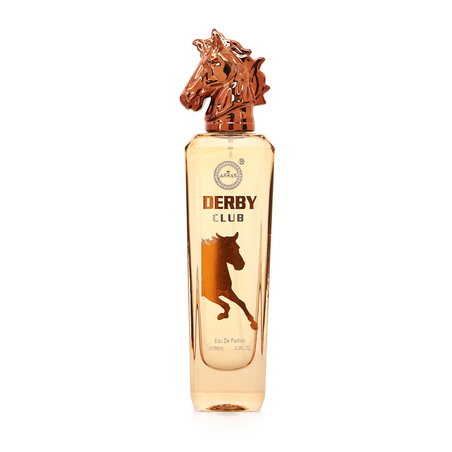 Arras Derby Clu Beau De Parfum 100ml 3.3 Fl.oz. 24 Hours Long Lasting Luxury Alluring Fragrance For Him