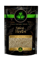 Sai Herbs American Ginseng Powder, Boosts Energy & Immunity Relieves Stress, For Muscles, Stamina, Pure & Natural | 250gm 0.5lbs