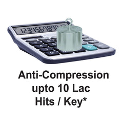 Bambalio Digits BL-400 Big Display & Metallic Panel 3 Years Warranty Electronic Calculator, Silver, Medium Size