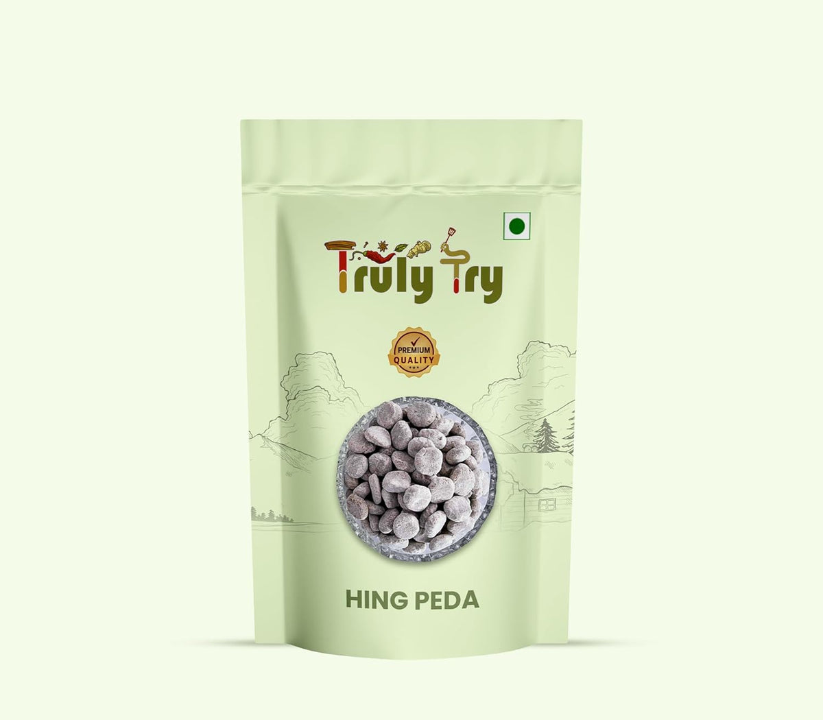 Truly Try Hing Peda 400gm, | Good For Digestion | Pouch Pack