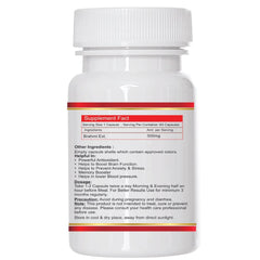 Nourishworld Brahmi Capsules Pure Herbs For Mind Wellness, Helps Improves Alertness | 60 Capsules 100gm 0.2lbs