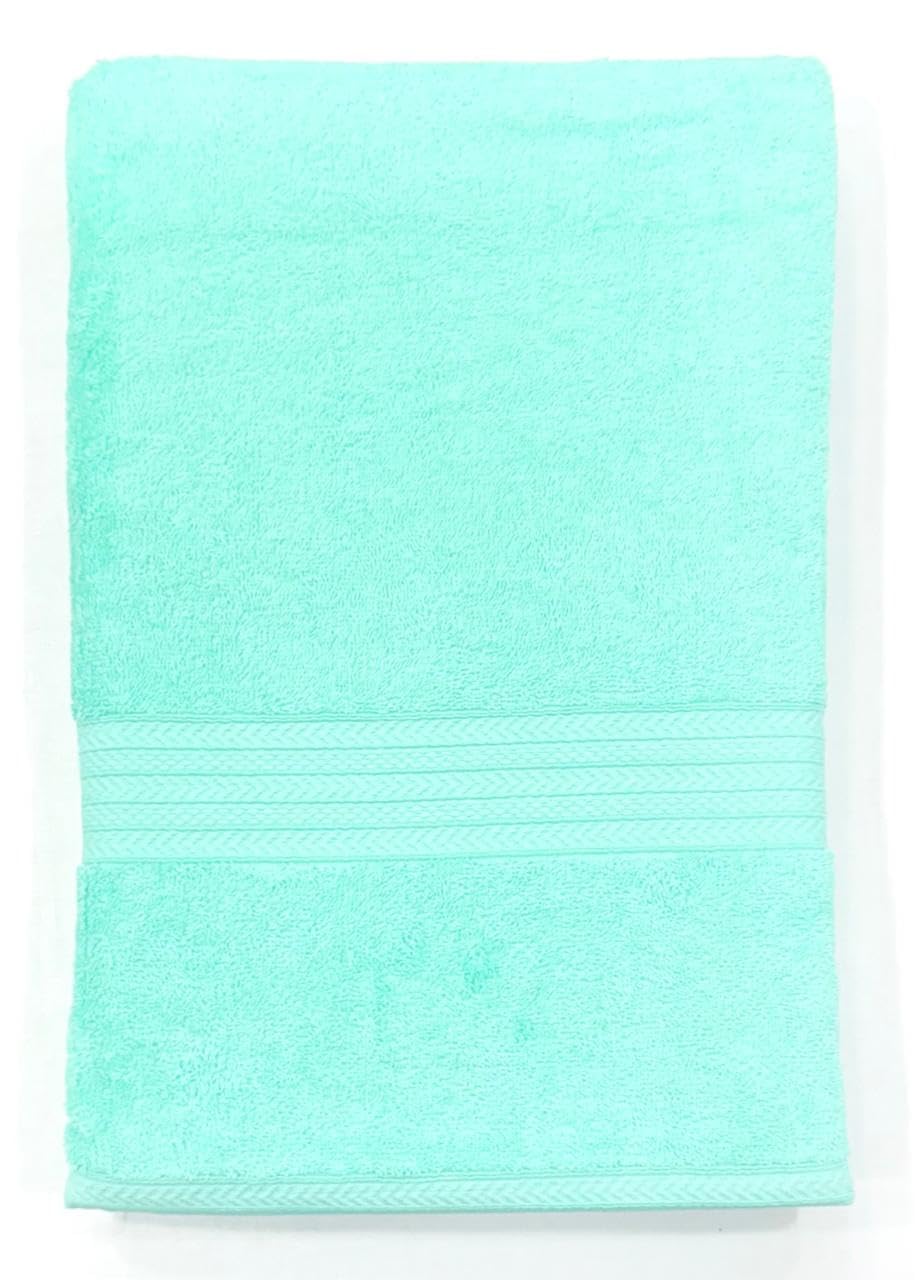 Bombay Dyeing Tulip Premium Cotton Large Size Bath Towel 500 Gsm (Sea Green)