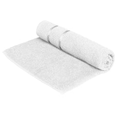 Hanorix 100% Cotton Large Size Bath Towel 450 Gsm | Soft Bath Towel For Men & Women Ultra Absorbent Cotton Towel Soft & Absorbent Towel (White)
