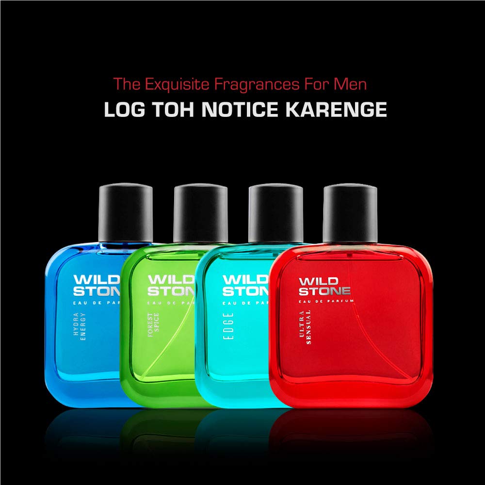 Wild Stone Ultra Sensual Body Spray Eau De Perfume For Men 30ml 1.0 Fl.oz. | Long Lasting Fragrance