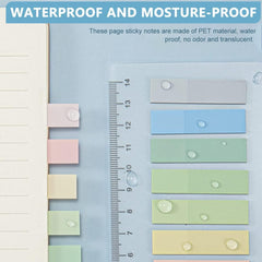Sticky Notes, Sticky Tabs, Sticky Notes Book Markers, Colorful Sticky Book Tabs - Multicolor