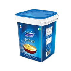 Organic Pure Desi Ghee By Recent- The Real Taste | High In Protein Fiber Healthy Desi Ghee Good For Frying | (2 Litr) 67.6 Ounce | Jar Pack