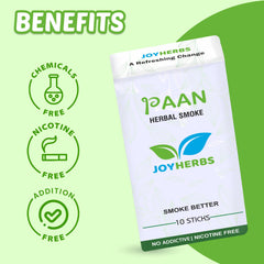 Ayurvedic Herbs Tobacco Alternatives | Non Addictive, Paan Flavour 20 Sticks - Tobacco & Nicotine Free