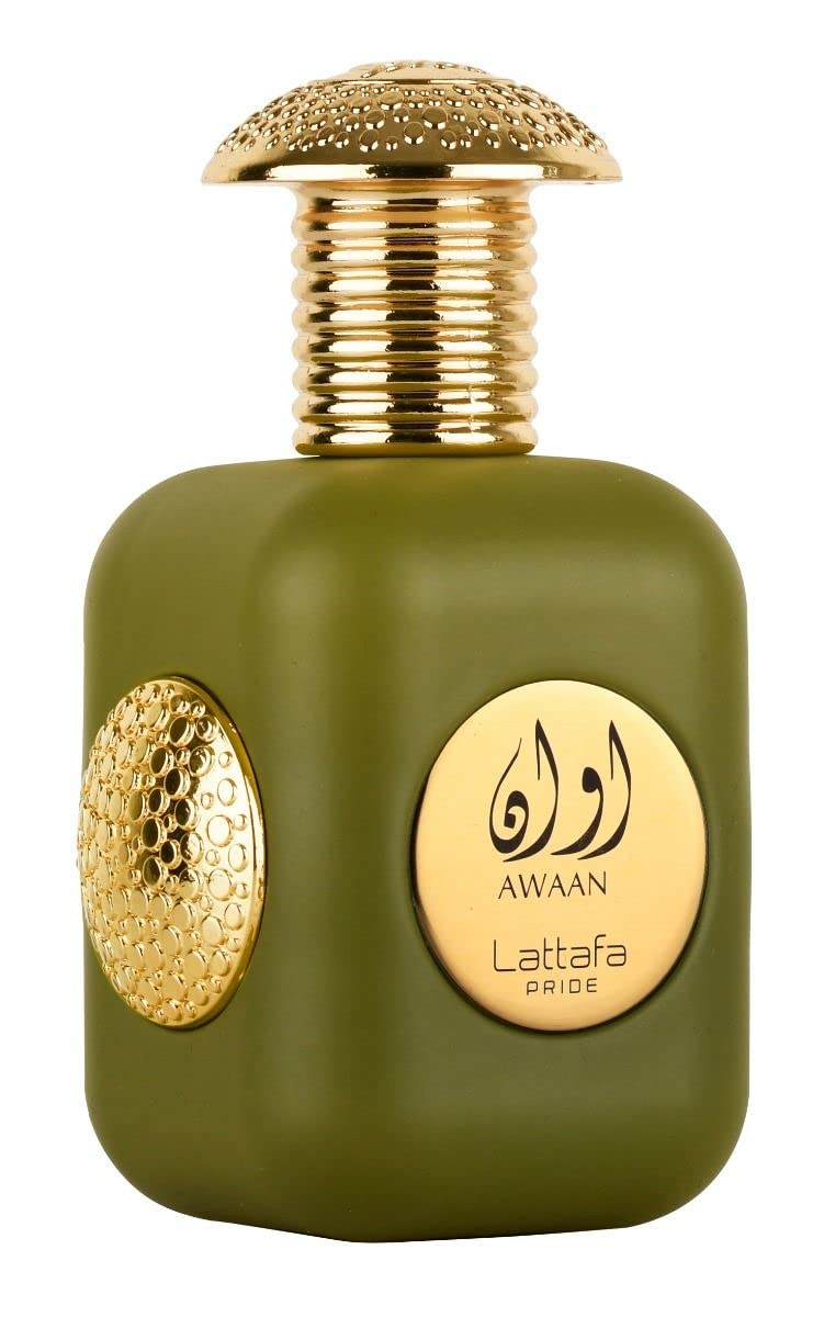 Lattafa Pride Awaan Gold Eau De Parfum 100ml 3.4 Fl.oz. Luxury Unisex Fragrance | Long Lasting