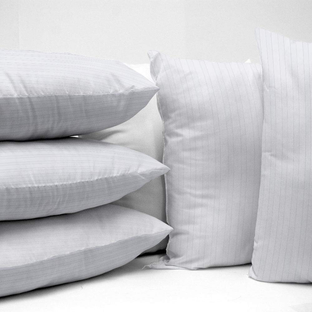 Microfiber Cushion Pillow, Durable Sofa Pillow For Home Décor, White - 24 X 24 Inch | Sofa Cushions, Furniture Pillow, Lightweight, Easy To Maintain, Soft Cushion Filler - Set Of 5