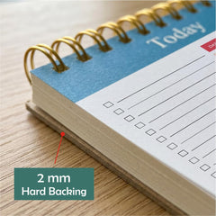 To Do List Notepad, Daily Planner Notepad Undated 54 Sheets/Tear Off, Planning Memo Pad, Pack Of 1