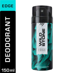 Wild Stone Edge Deodorant Body Spray For Men 150ml 5.0 Fl.oz. | Long Lasting Fragrance