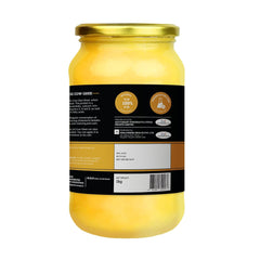 100% Pure A2 Desi Cow Ghee By Ketofy | Healthy & Pure Kankrej Cow Ghee Easily Digestible Good For Eyesight | 1 Litre (500ml * 2) 33.8 Ounce | Jar Pack