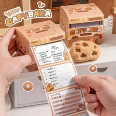 256 Pcs Cute Sticky Notes Set Self Adhesive, Sticker Roll Post It School Student | Brown