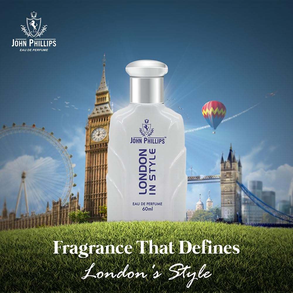 John Phillips Dark Code + French Classic + London In Style 60ml 2 Fl.oz. Each Pack Of 3 For Unisex | Perfect For Gifting