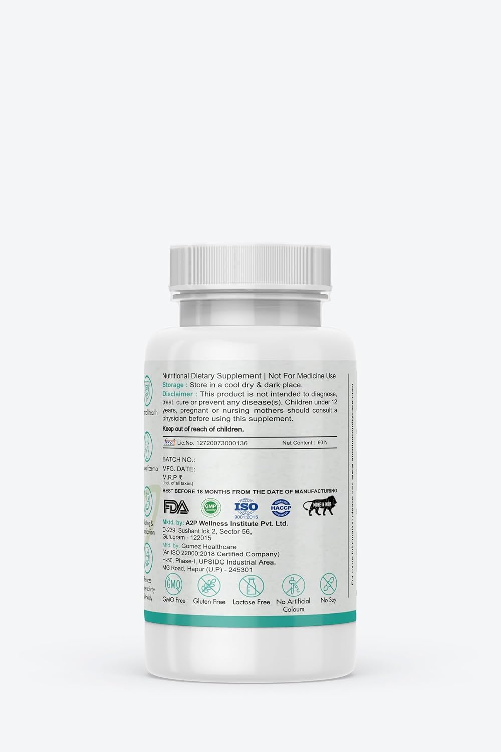 Autoimmunity Care Candida Care Special Probiotic Blend + Digestive Enzymes | Fights Infections, Leaky Gut And Candida Defense | 60 Capsules, 100gm 0.2lbs