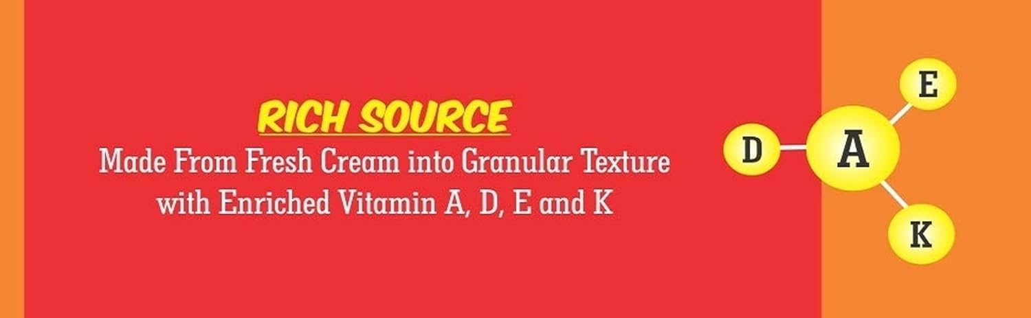 Organic Desi Ghee By Shree Tulsi | Good Source Of Energy & Nutrients Healthy Desi Ghee With Rich Aroma Perfect For Roti | (500ml) 16.9 Ounce | Jar Pack