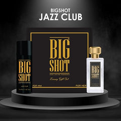 Oscar Luxury Bigshot Deo 150ml 5 Fl.oz. & Perfume 50ml 1.6 Fl.oz. Gift Set (jazz Club) | Premium Long Lasting Perfume For Unisex | Skin Friendly | Eau De Parfum | Valentine Day Gift