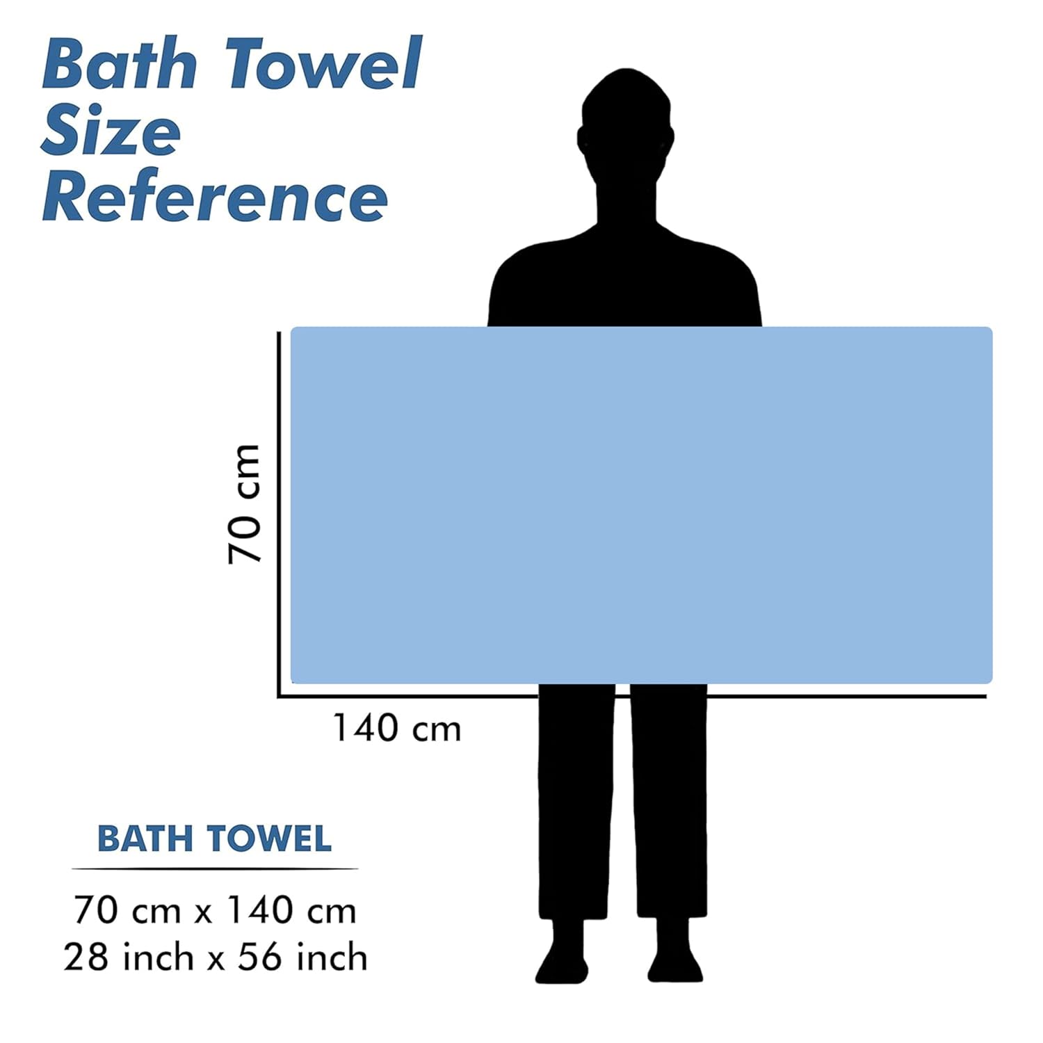 Urbanleaf Microfiber Large Bath Towel Quick Dry Super Absorbent Bath Towel | Towel For Bath, Travel, Gym, Beach, Pool & Yoga (Blue & Purple)