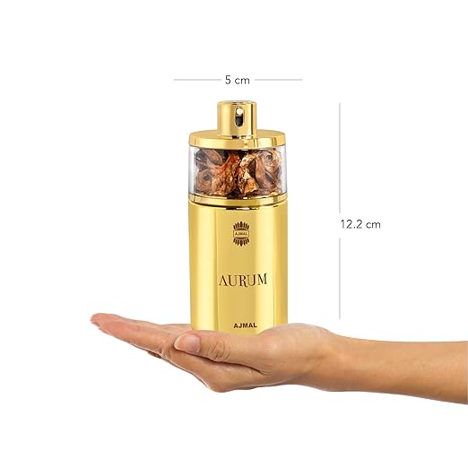 Ajmal Aurum Eau De Parfum Fruity Perfume For Women 75ml 2.5 Fl.oz. | Perfect For Dailywear & Officewear